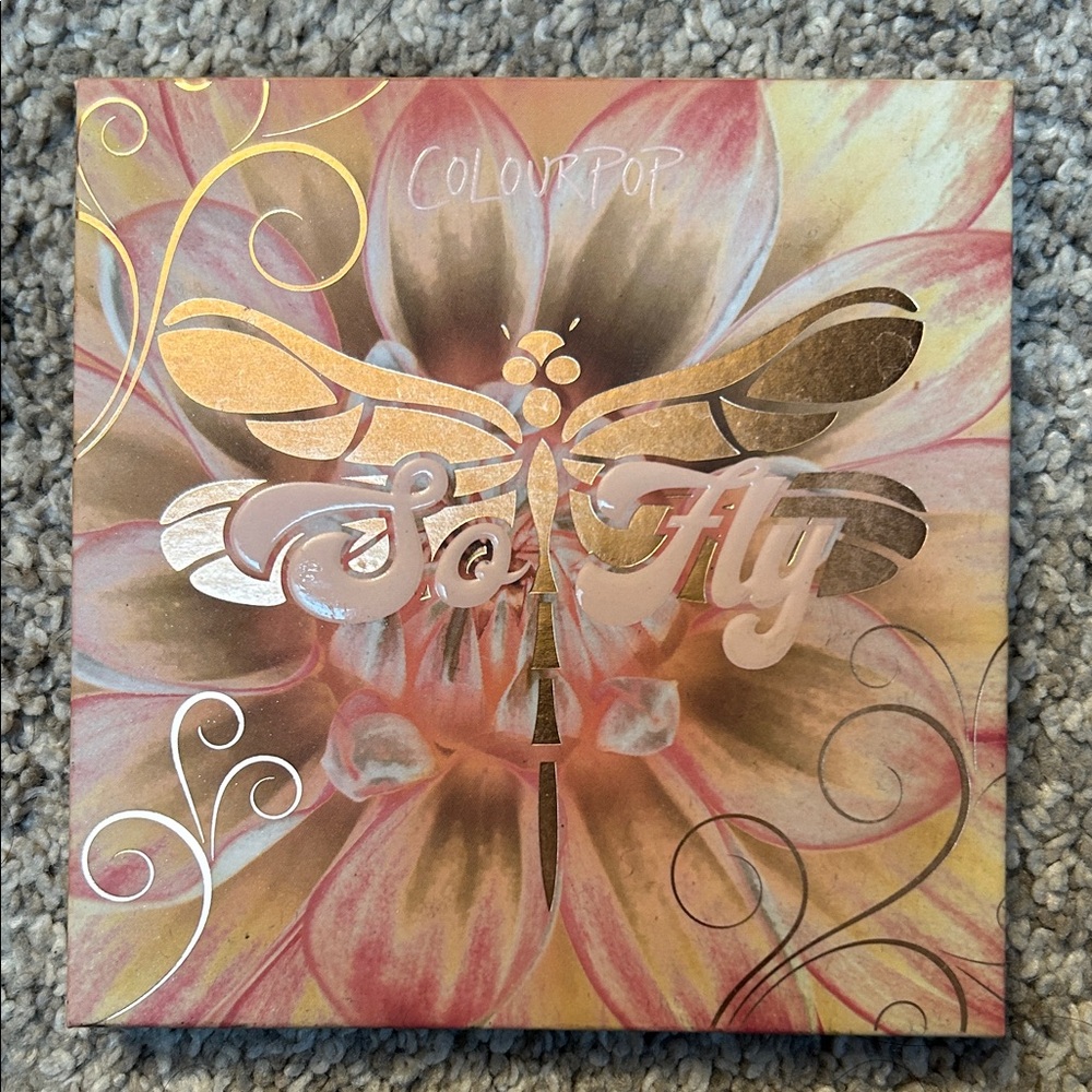 ColourPop So Fly Palette with Dragonfly Design